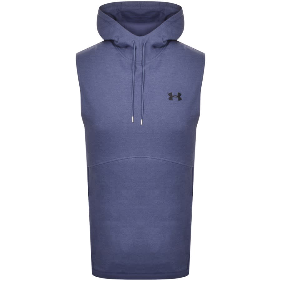 Alternative Image for ProductUnder Armour Double Knit Sleeveless Hoodie Blue1